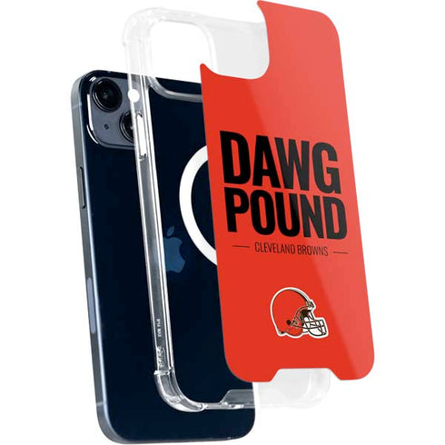NFL Cleveland Browns Team Motto iPhone 15 Plus MagSafe Case