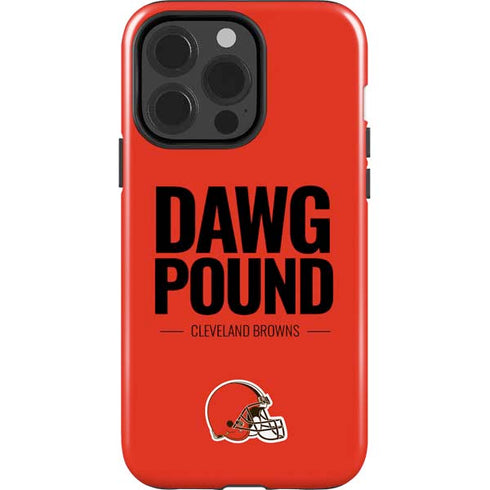 NFL Cleveland Browns Team Motto iPhone 15 Pro Impact Case