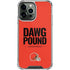 NFL Cleveland Browns Team Motto iPhone 14 Pro Max Clear Case