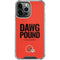 NFL Cleveland Browns Team Motto iPhone 15 Pro Max Clear Case