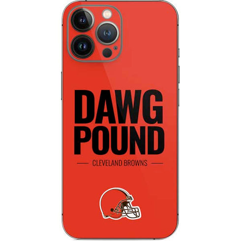 NFL Cleveland Browns Team Motto iPhone 14 Pro Max Skin