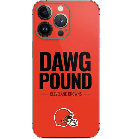 NFL Cleveland Browns Team Motto iPhone 15 Pro Skin