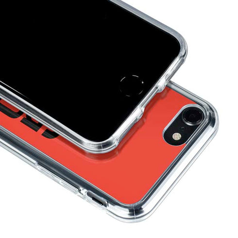 NFL Cleveland Browns Team Motto iPhone SE (2nd & 3rd Gen) Clear Case