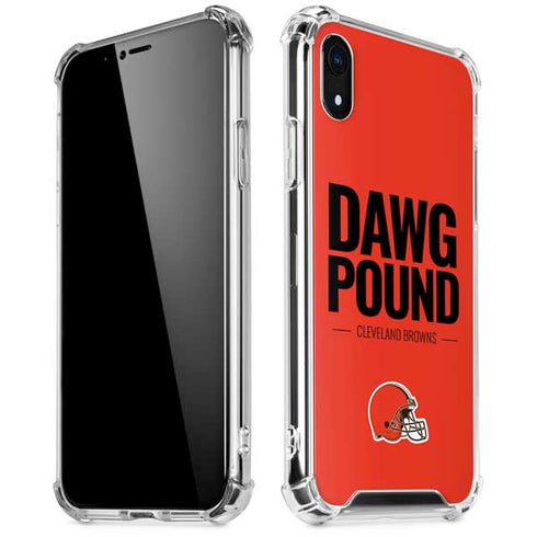 NFL Cleveland Browns Team Motto iPhone XR Clear Case