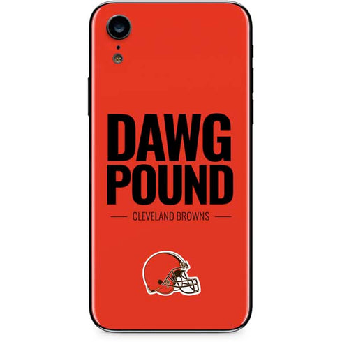 NFL Cleveland Browns Team Motto iPhone XR Skin