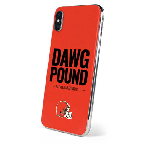 NFL Cleveland Browns Team Motto iPhone XS Max Skin