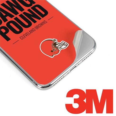 NFL Cleveland Browns Team Motto iPhone XS Max Skin
