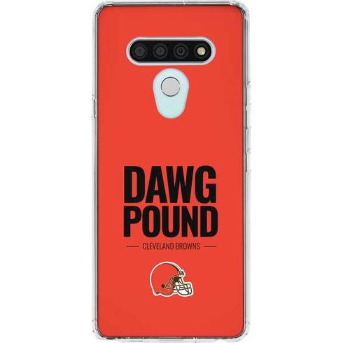 NFL Cleveland Browns Team Motto LG Stylo 6 Clear Case