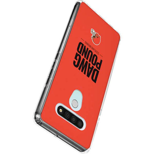 NFL Cleveland Browns Team Motto LG Stylo 6 Clear Case