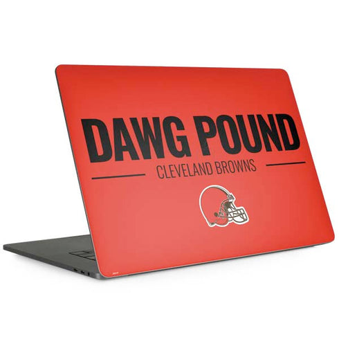 NFL Cleveland Browns Team Motto Apple MacBook Pro 15-inch Skin