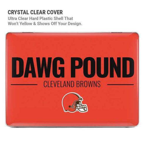 NFL Cleveland Browns Team Motto MacBook Pro 16in (2021-25) Case plus Skin
