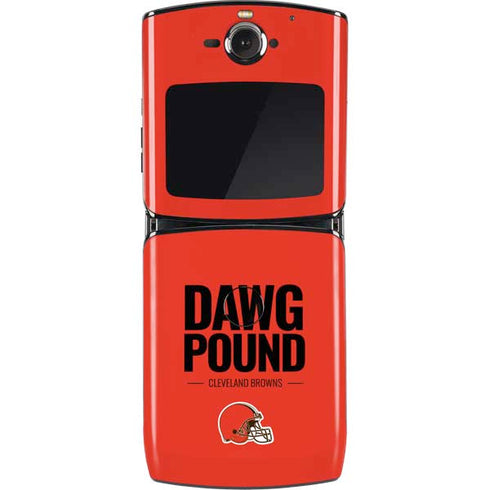 NFL Cleveland Browns Team Motto Motorola RAZR Skin