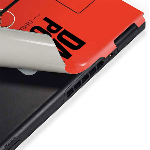 NFL Cleveland Browns Team Motto Nintendo Switch Bundle Skin