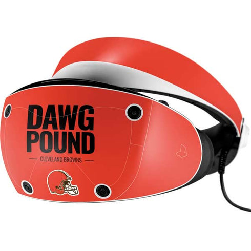NFL Cleveland Browns Team Motto PlayStation VR2 Skin