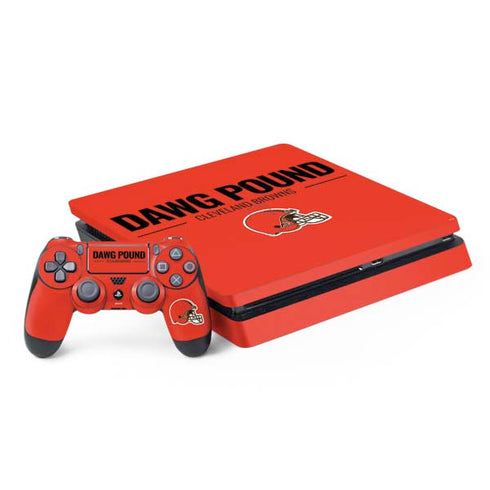 NFL Cleveland Browns Team Motto PS4 Slim Bundle Skin