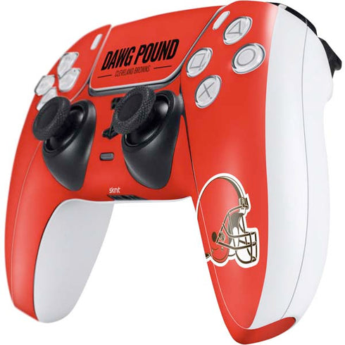 NFL Cleveland Browns Team Motto PS5 Controller Skin