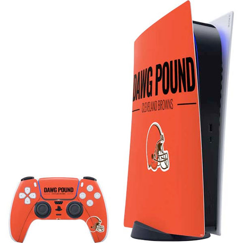 NFL Cleveland Browns Team Motto PS5 Digital Edition Bundle Skin