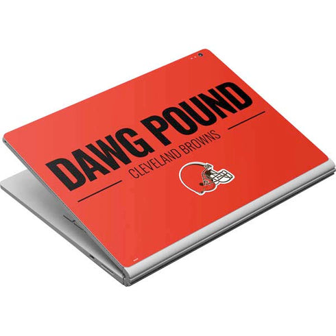 NFL Cleveland Browns Team Motto Surface Book Skin