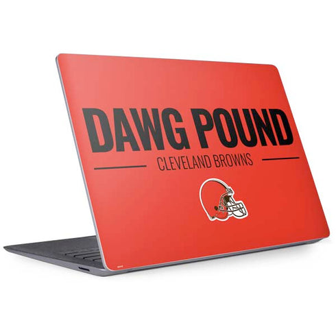 NFL Cleveland Browns Team Motto Surface Laptop 3 13.5in Skin