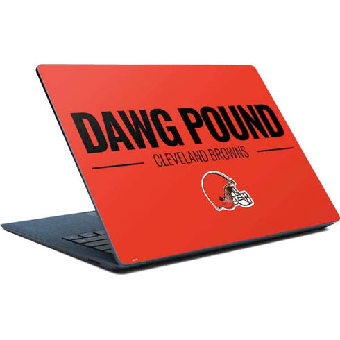 NFL Cleveland Browns Team Motto Surface Laptop Skin
