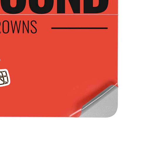 NFL Cleveland Browns Team Motto Surface Laptop Studio Skin