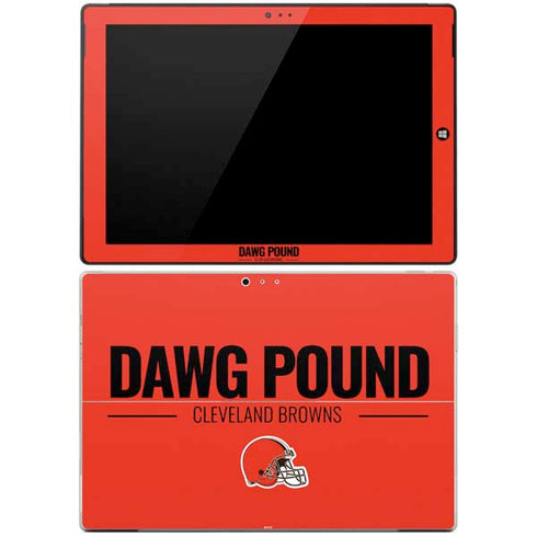 NFL Cleveland Browns Team Motto Surface Pro 3 Skin