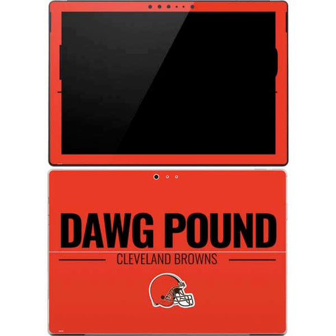 NFL Cleveland Browns Team Motto Surface Pro 4 Skin