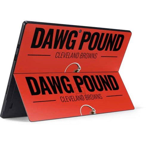 NFL Cleveland Browns Team Motto Surface Pro 6 Skin