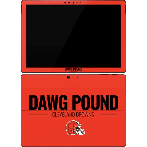 NFL Cleveland Browns Team Motto Surface Pro 7 Skin
