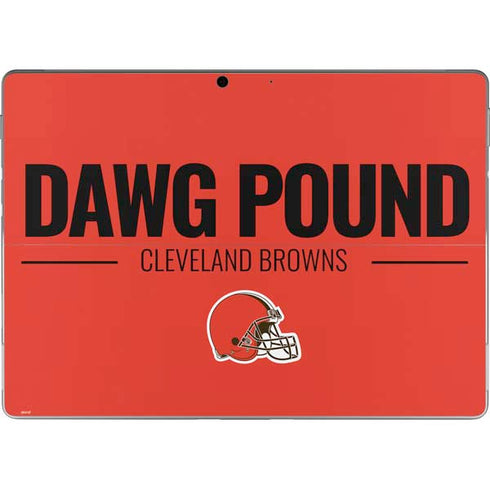NFL Cleveland Browns Team Motto Surface Pro 8 Skin