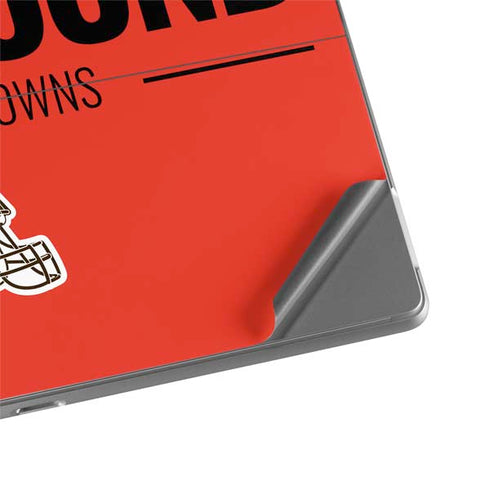 NFL Cleveland Browns Team Motto Surface Pro 8 Skin