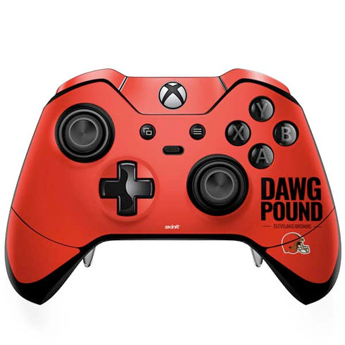 NFL Cleveland Browns Team Motto Xbox One Elite Controller Skin
