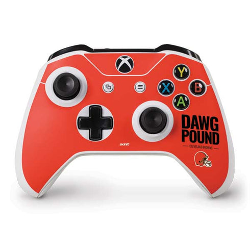 NFL Cleveland Browns Team Motto Xbox One S Controller Skin