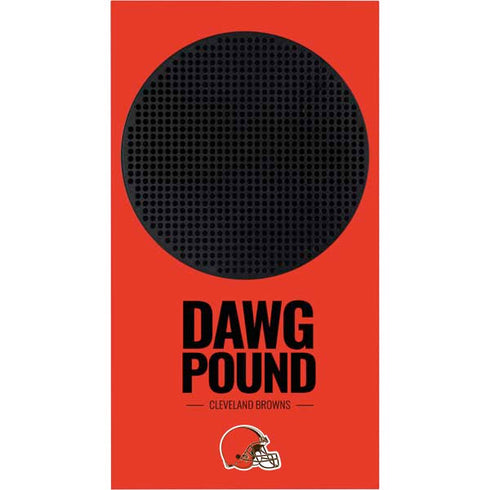 NFL Cleveland Browns Team Motto Xbox Series S Console Skin
