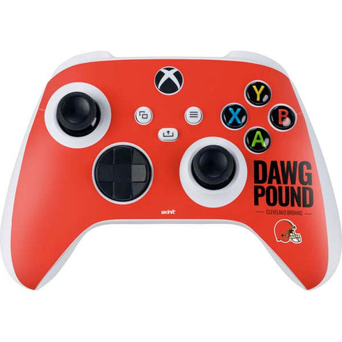 NFL Cleveland Browns Team Motto Xbox Series S Controller Skin