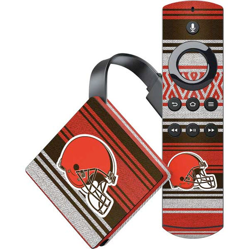 NFL Cleveland Browns Trailblazer Amazon Fire TV Skin