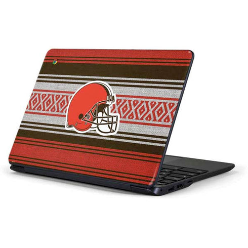 NFL Cleveland Browns Trailblazer Samsung Chromebook Skin