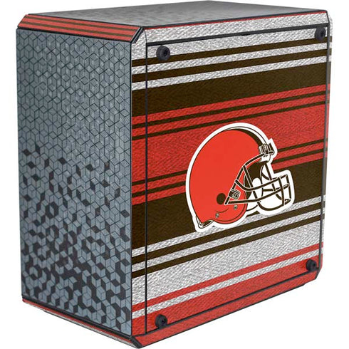 NFL Cleveland Browns Trailblazer Cooler Master MasterBox Q300L Mini Tower Skin