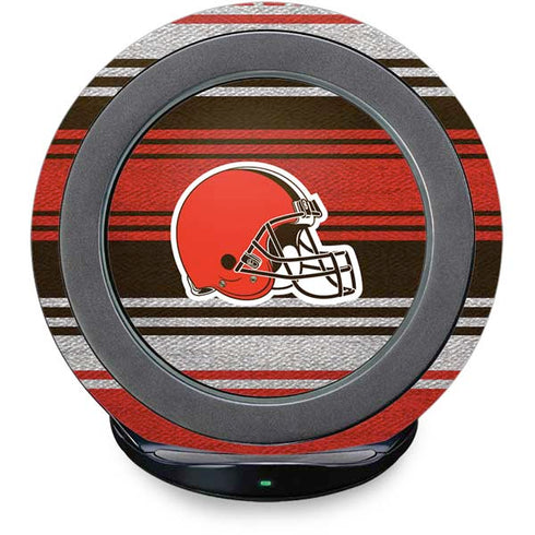 NFL Cleveland Browns Trailblazer Fast Charge Wireless Charging Stand Skin
