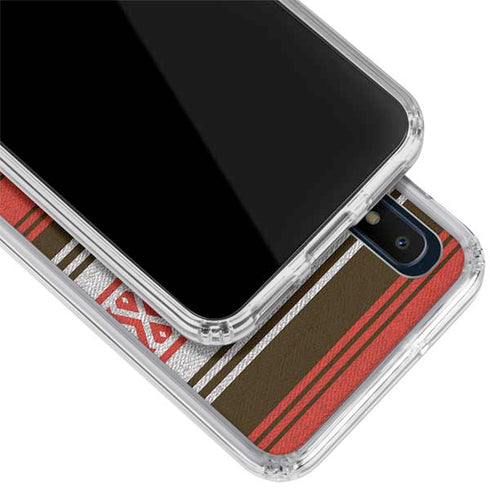 NFL Cleveland Browns Trailblazer Galaxy A10e Clear Case
