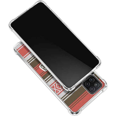 NFL Cleveland Browns Trailblazer Galaxy A12 Clear Case