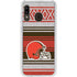 NFL Cleveland Browns Trailblazer Galaxy A20 Clear Case
