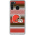 NFL Cleveland Browns Trailblazer Galaxy A21 Clear Case
