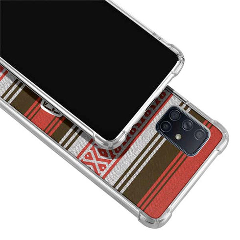 NFL Cleveland Browns Trailblazer Galaxy A51 5G Clear Case