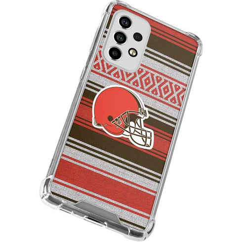 NFL Cleveland Browns Trailblazer Galaxy A53 5G Clear Case