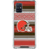 NFL Cleveland Browns Trailblazer Galaxy A71 5G Clear Case