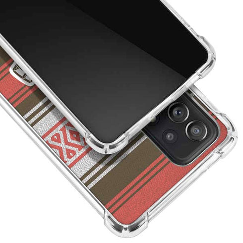 NFL Cleveland Browns Trailblazer Galaxy A72 5G Clear Case