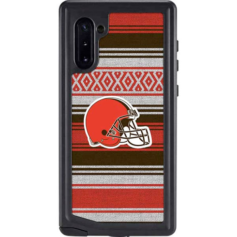 NFL Cleveland Browns Trailblazer Galaxy Note 10 Waterproof Case