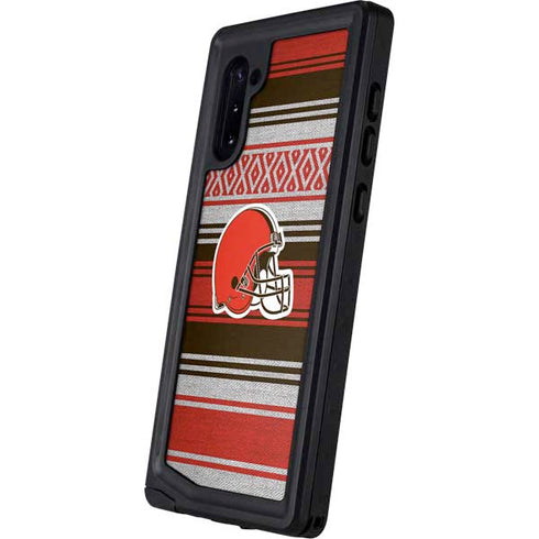 NFL Cleveland Browns Trailblazer Galaxy Note 10 Waterproof Case