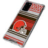 NFL Cleveland Browns Trailblazer Galaxy Note20 5G Clear Case
